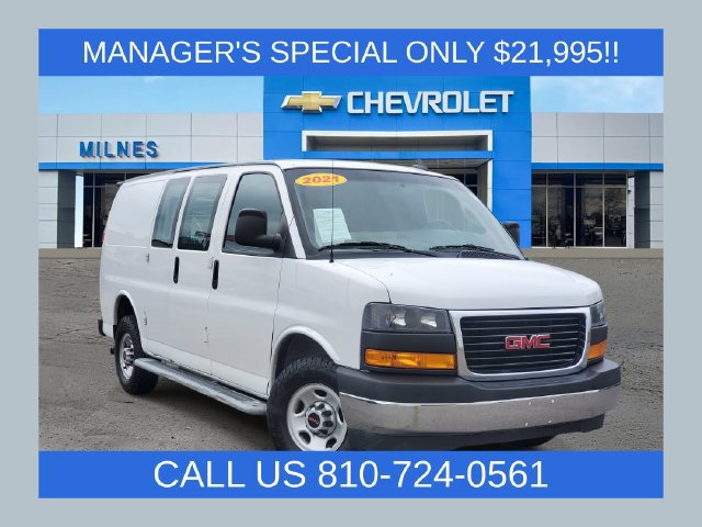 Used 2021 GMC Savana 2500 w/ Driver Convenience Package RWD 360° Tour