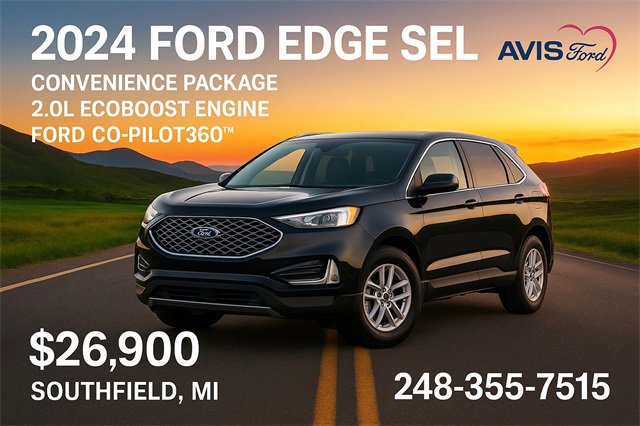 Certified 2024 Ford Edge SEL w/ Convenience Package image 1