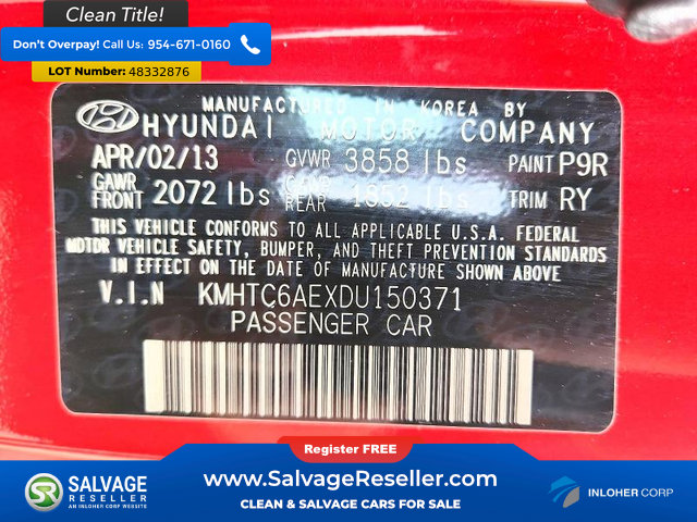 Used 2013 Hyundai Veloster Turbo w/ Ultimate Pkg FWD image 16