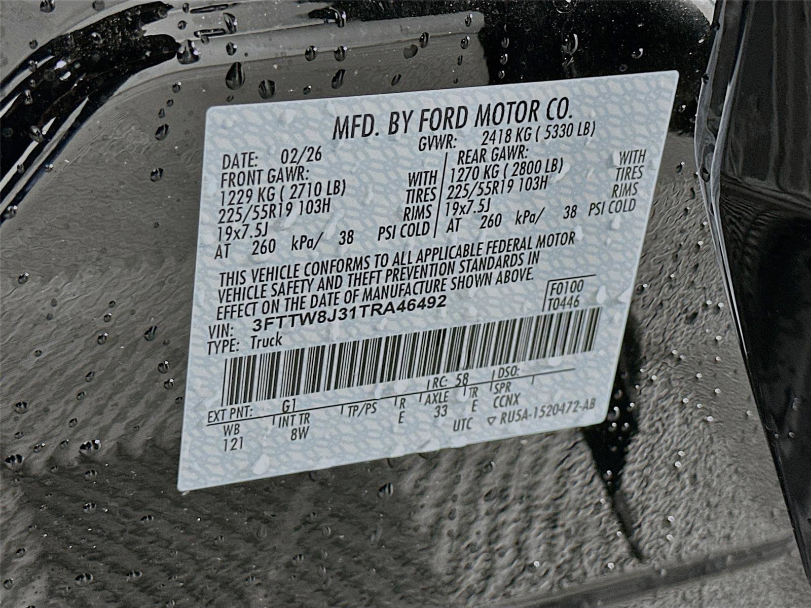 New 2026 Ford Maverick XLT w/ Equipment Group 301A image 22