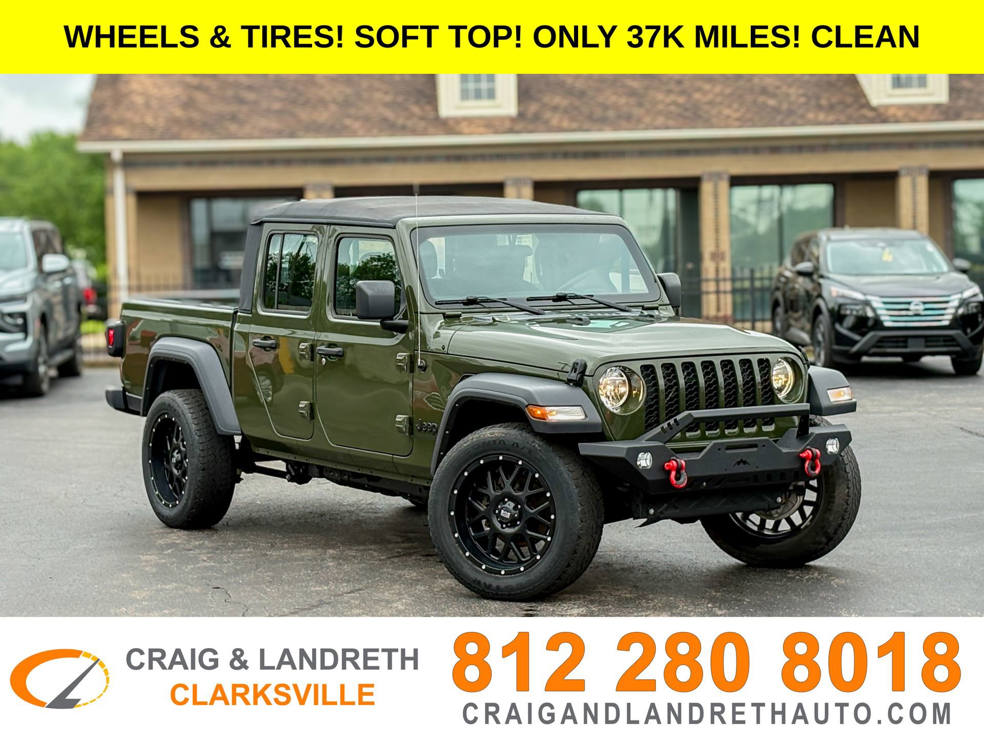 Used 2022 Jeep Gladiator Sport w/ Trailer Tow Package AWD/4WD image 1