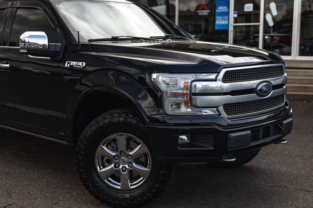 Used 2018 Ford F150 Platinum w/ Technology Package AWD/4WD image 3