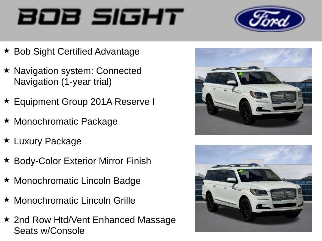 Used 2024 Lincoln Navigator L Reserve AWD/4WD video 3
