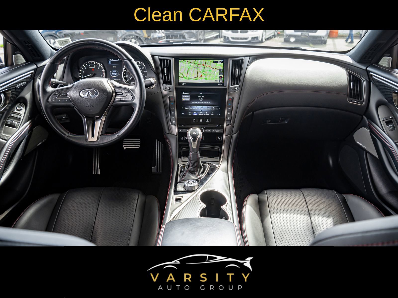 Used 2022 INFINITI Q60 Red Sport 400 w/ Proactive Package image 7