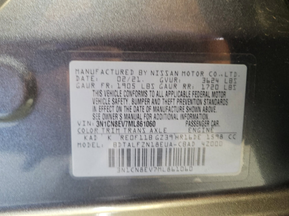 Used 2021 Nissan Versa SV FWD image 33