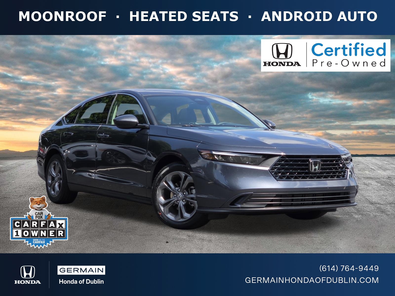 Used 2024 Honda Accord EX image 1