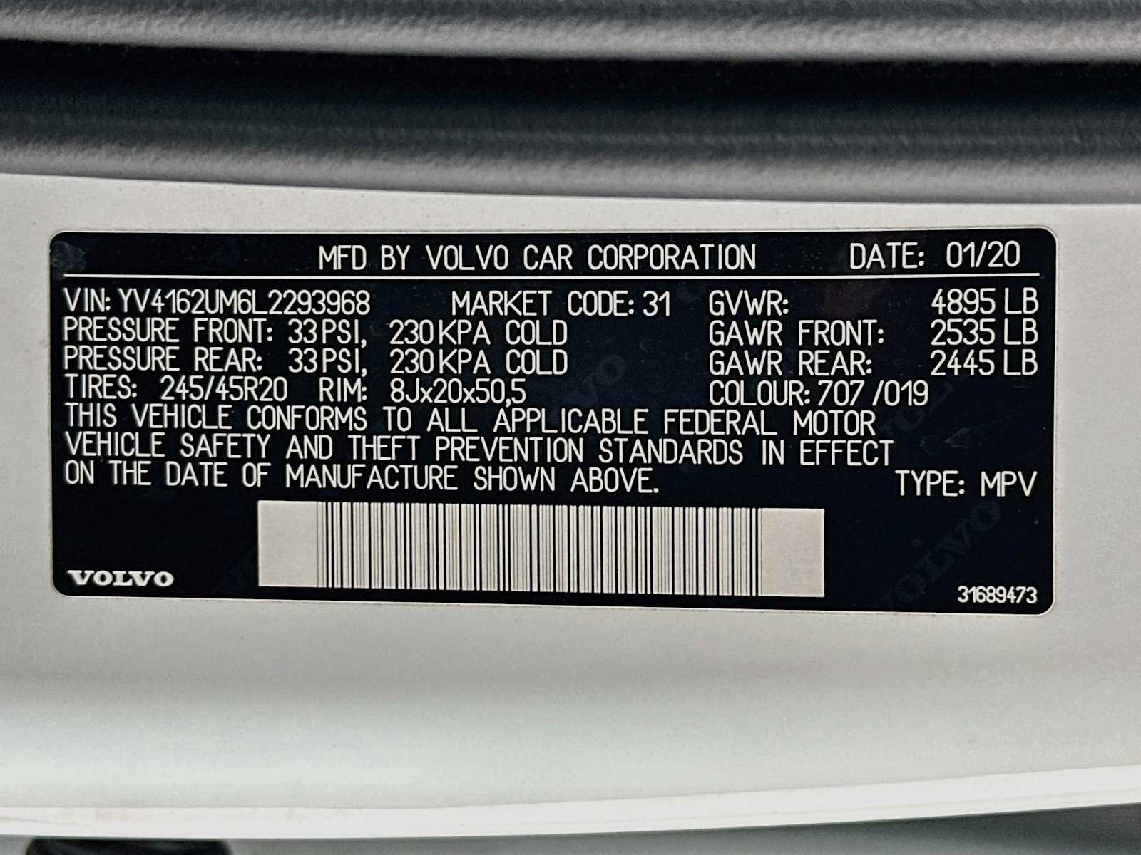 Used 2020 Volvo XC40 T5 R-Design w/ Protection Package Premier AWD/4WD image 31