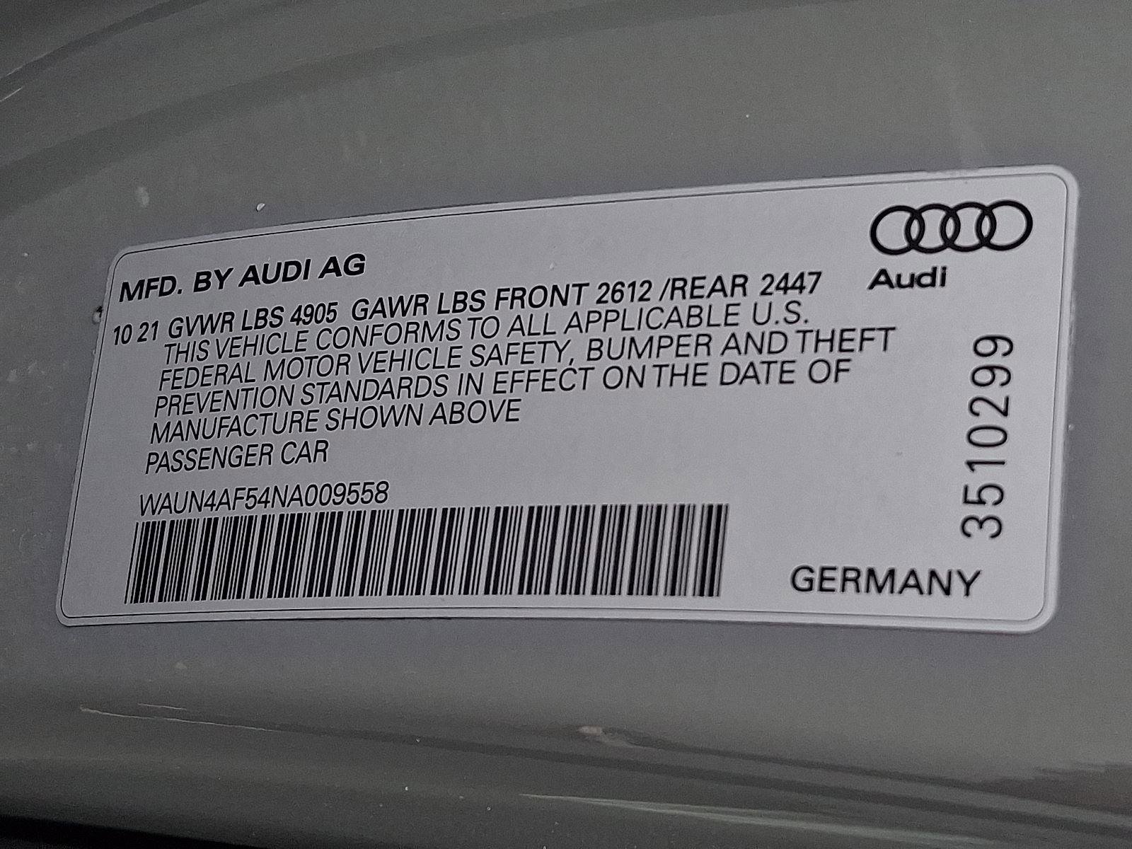 Used 2022 Audi S5 Premium image 27