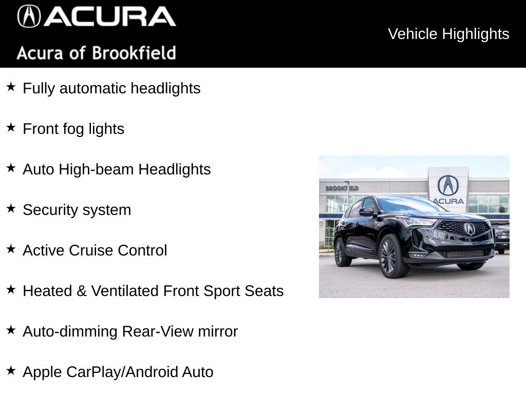 Certified 2023 Acura RDX w/ Advance Package AWD/4WD image 16
