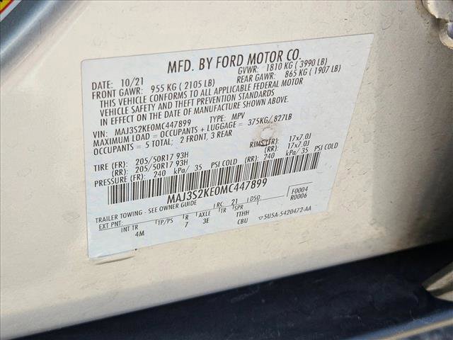Used 2021 Ford EcoSport Titanium w/ Interior Protection Package FWD image 25