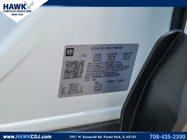 Used 2026 Chevrolet TrailBlazer LT AWD/4WD image 31