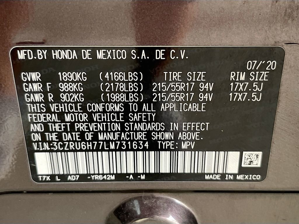 Used 2020 Honda HR-V EX-L image 32