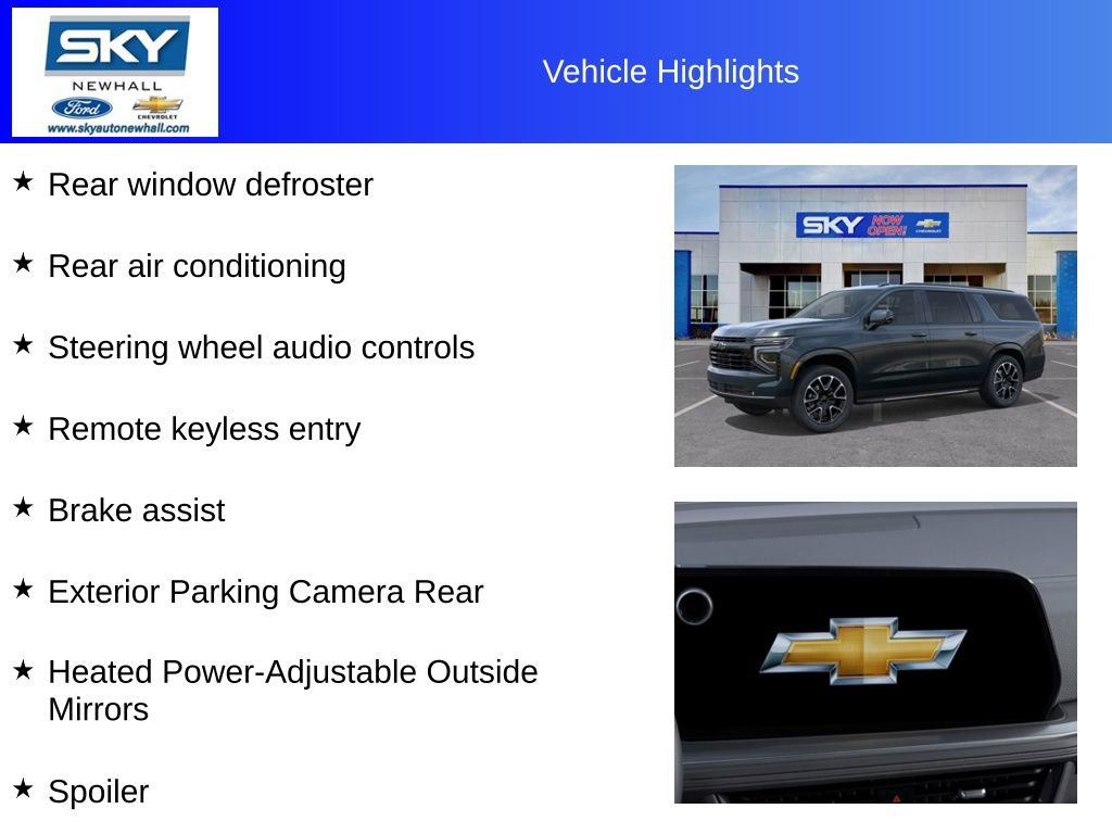 New 2026 Chevrolet Suburban RST w/ Advanced Technology Package image 12