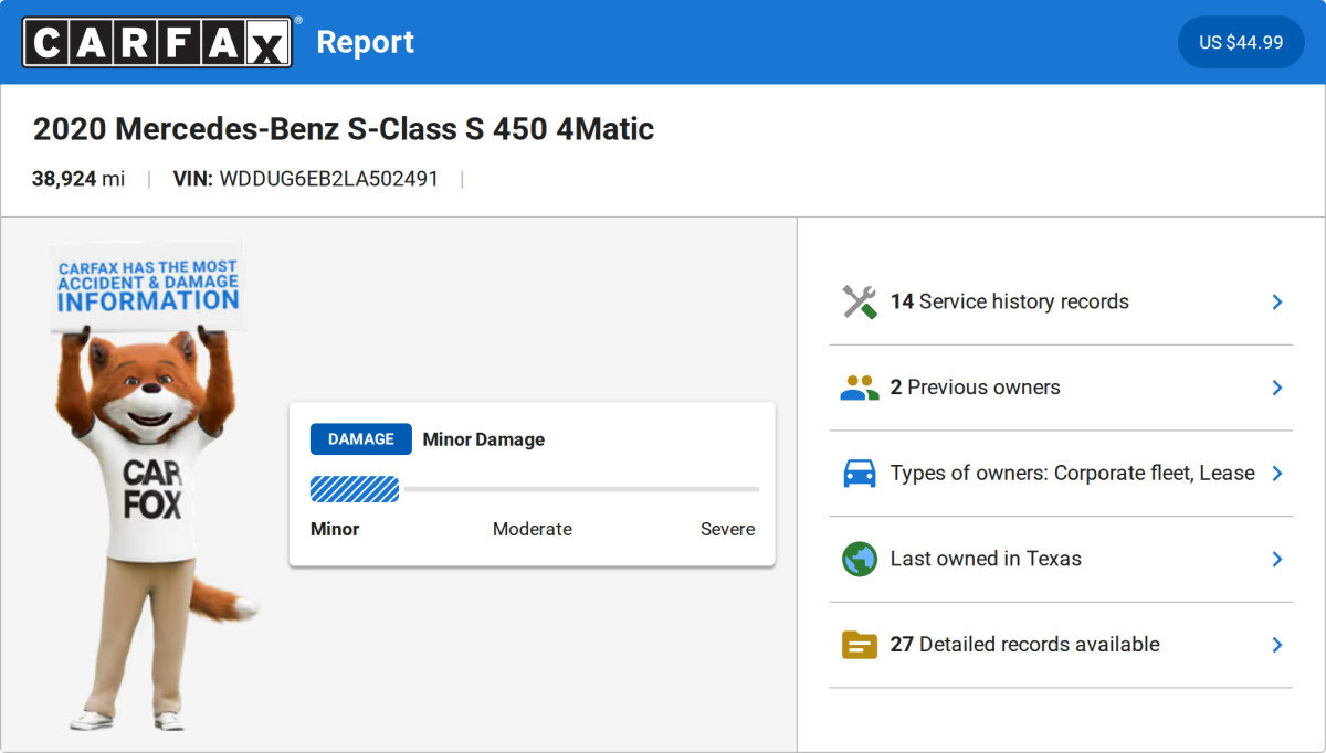 Used 2020 Mercedes-Benz S 450 4MATIC Sedan image 6