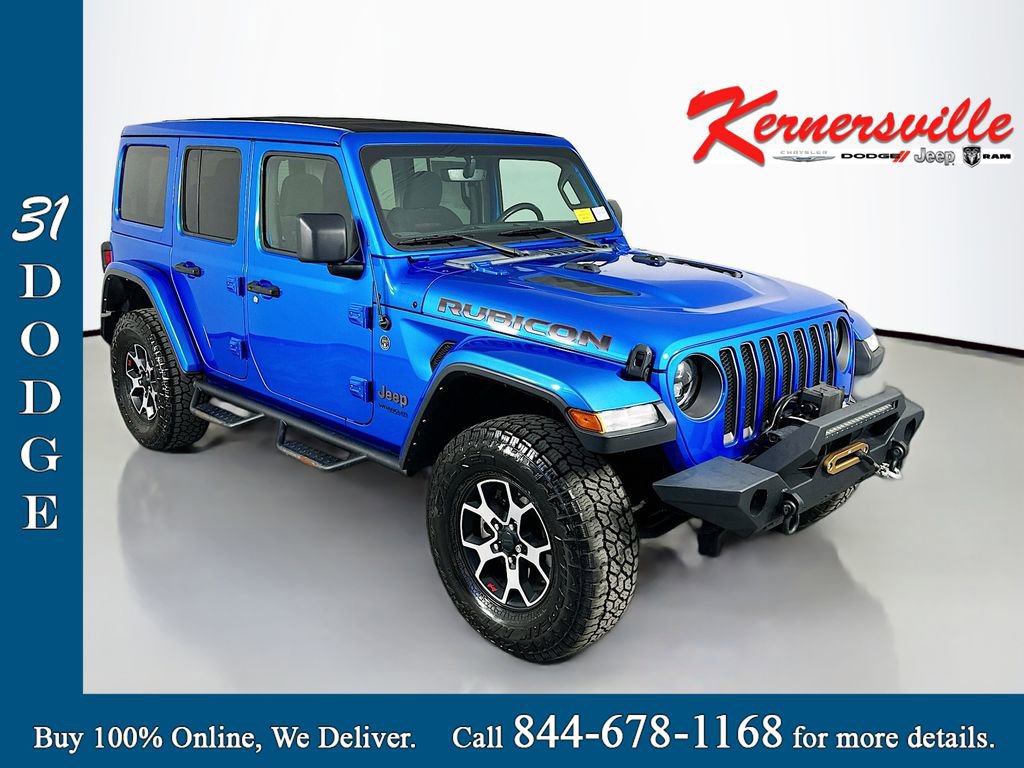 Used 2021 Jeep Wrangler Unlimited Rubicon AWD/4WD image 1