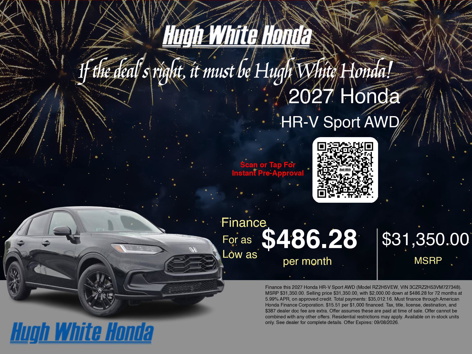 New 2027 Honda HR-V Sport image 7