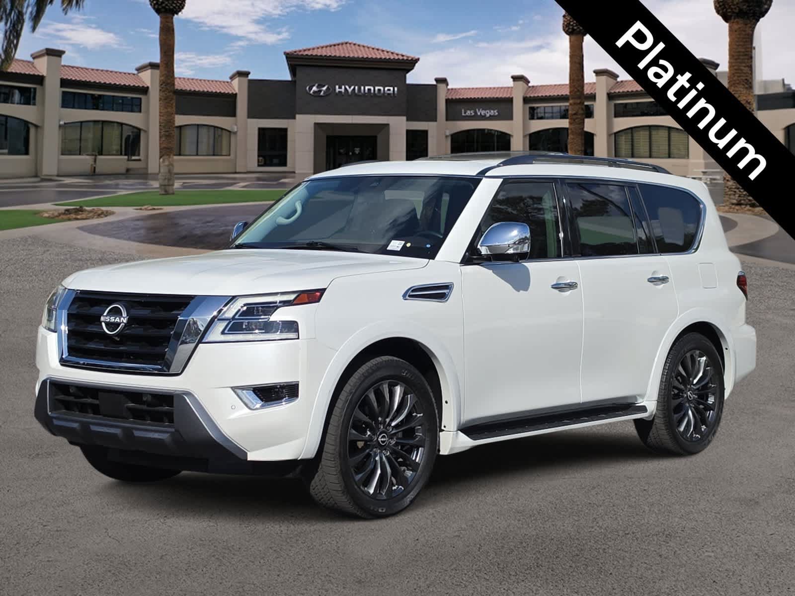 Used 2023 Nissan Armada Platinum w/ Captain's Chairs Package RWD image 4