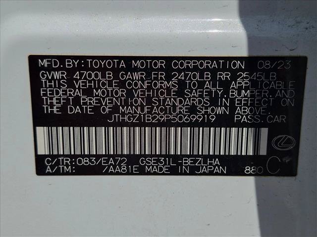 Used 2023 Lexus IS 350 F Sport w/ Navigation Package RWD image 23