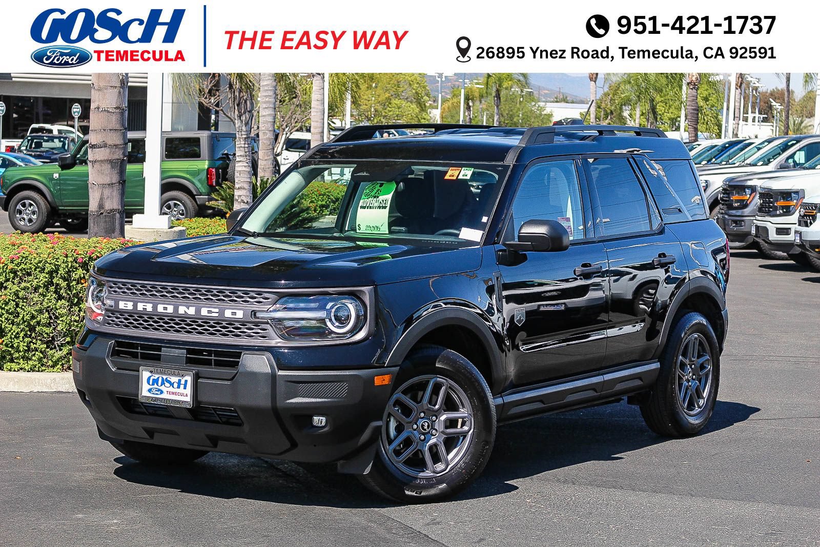 Certified 2025 Ford Bronco Sport Big Bend w/ Convenience Package AWD/4WD image 1