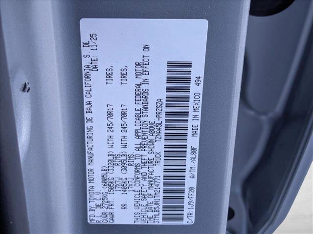 New 2026 Toyota Tacoma SR5 image 18