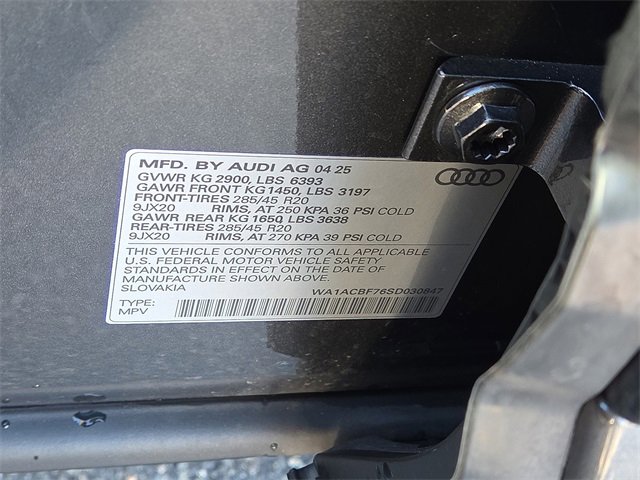 Certified 2025 Audi Q7 2.0T Premium w/ Convenience Plus Package image 26