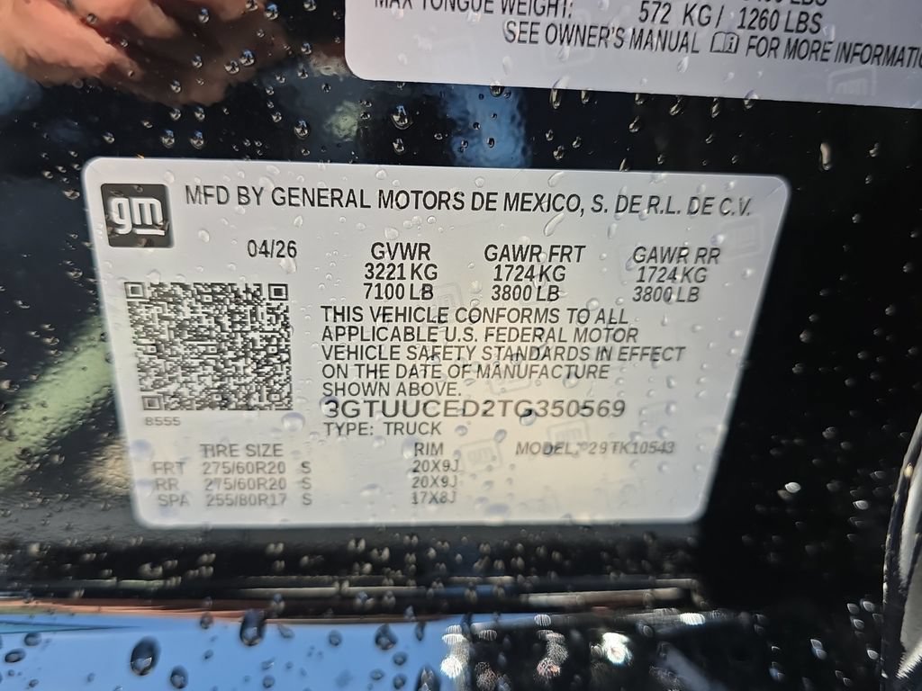 New 2026 GMC Sierra 1500 Elevation w/ Elevation Premium Package AWD/4WD image 20
