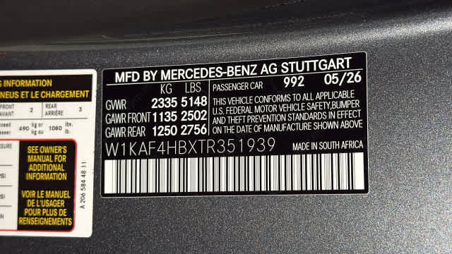 New 2026 Mercedes-Benz C 300 4MATIC Sedan image 13