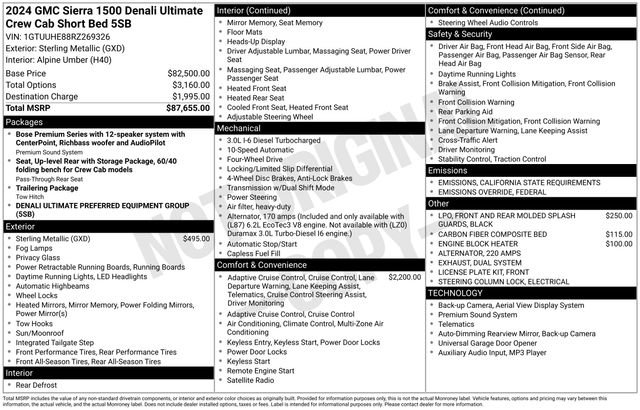 Certified 2024 GMC Sierra 1500 Denali Ultimate image 3