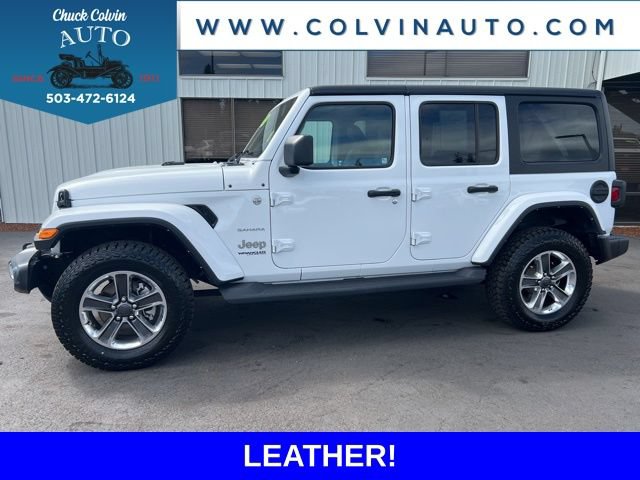 Used 2022 Jeep Wrangler Unlimited Sahara AWD/4WD image 1