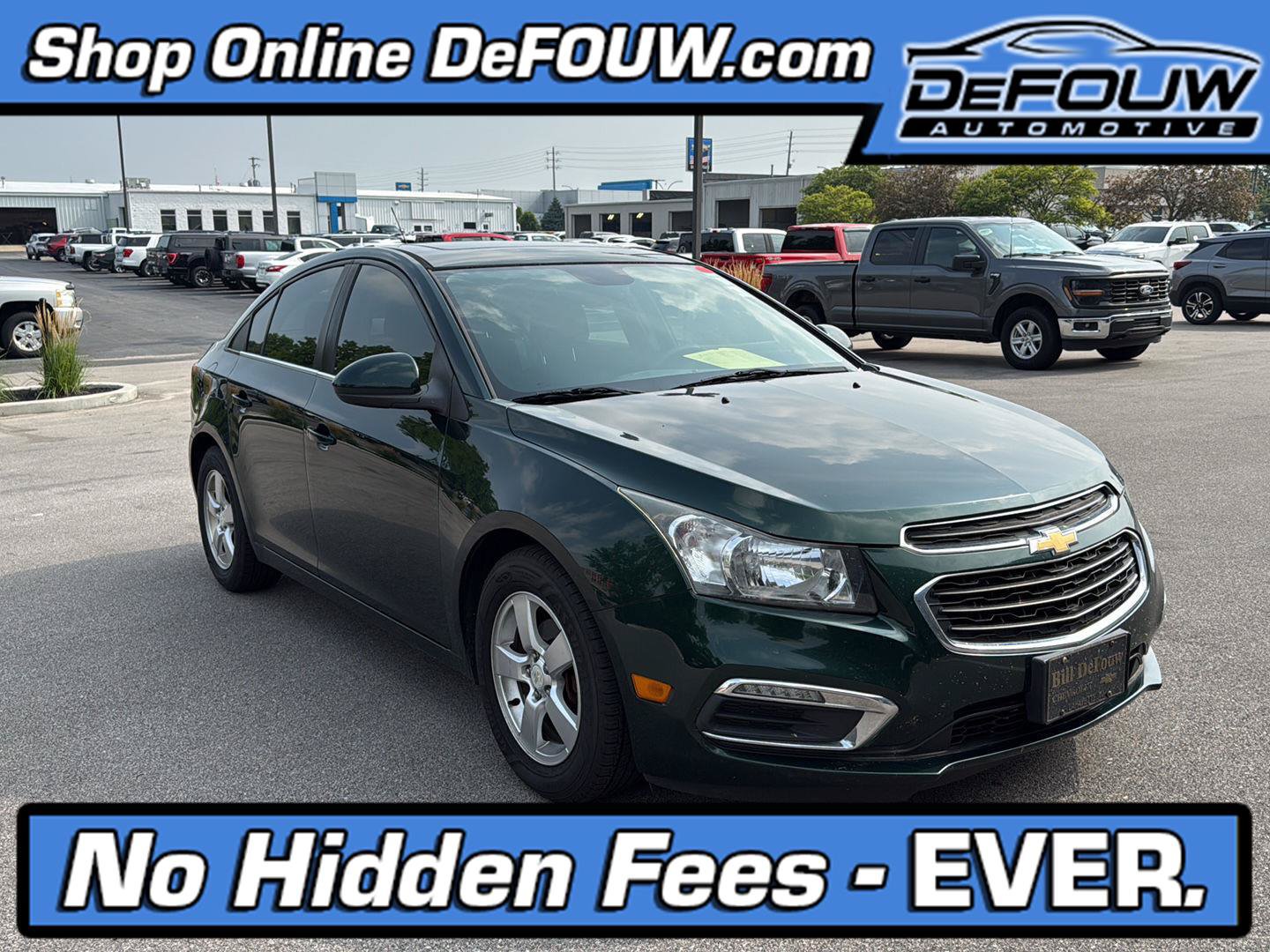Used 2015 Chevrolet Cruze LT w/ Sun And Sound Package