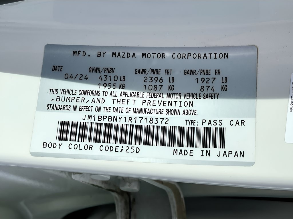Used 2024 MAZDA MAZDA3 Hatchback w/ Appearance Package AWD/4WD image 33