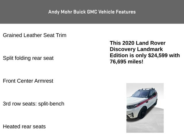 Used 2020 Land Rover Discovery Landmark AWD/4WD image 12