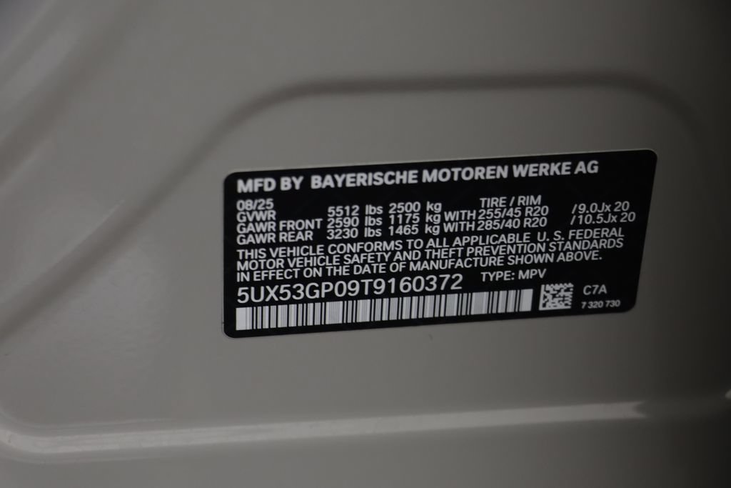 Used 2026 BMW X3 xDrive30i w/ Convenience Package AWD/4WD image 22