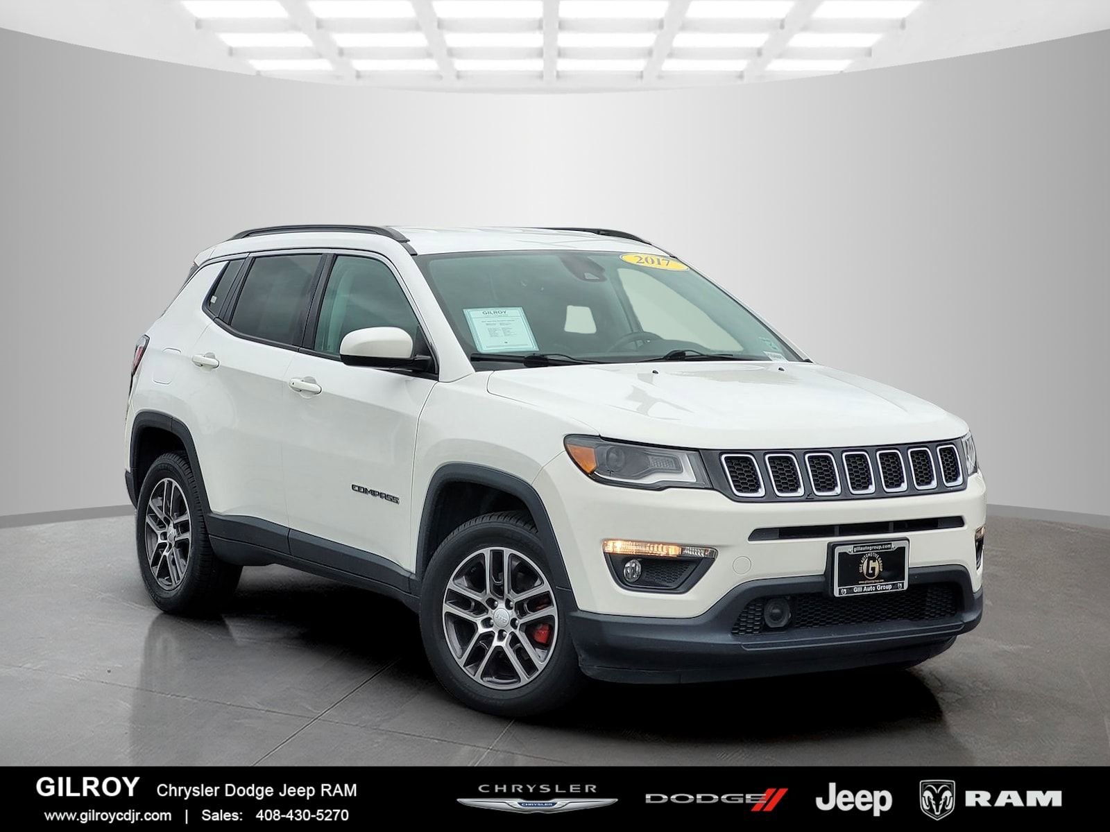 Used 2017 Jeep Compass Latitude w/ Safe & Security Group AWD/4WD image 1