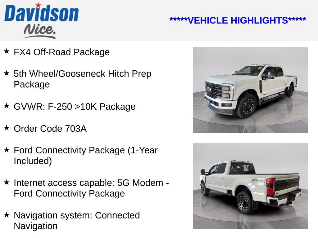 Used 2026 Ford F250 Platinum AWD/4WD image 4