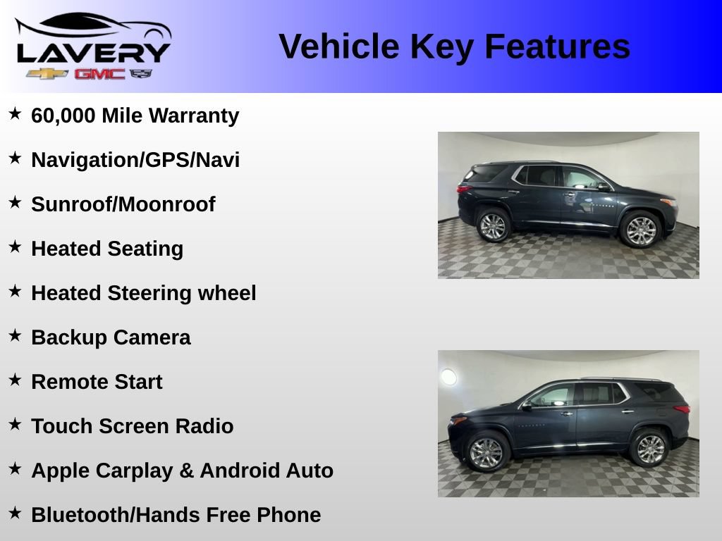 Used 2021 Chevrolet Traverse High Country AWD/4WD image 2