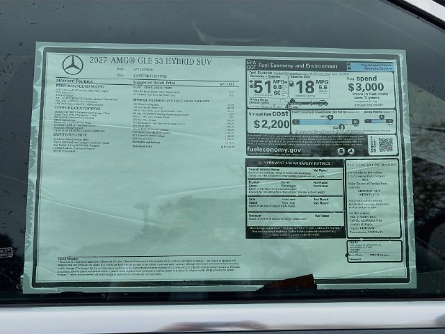 New 2027 Mercedes-Benz GLE 53e AMG 4MATIC image 35