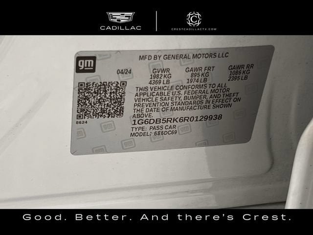 Certified 2024 Cadillac CT4 Premium Luxury w/ Climate Package RWD image 34