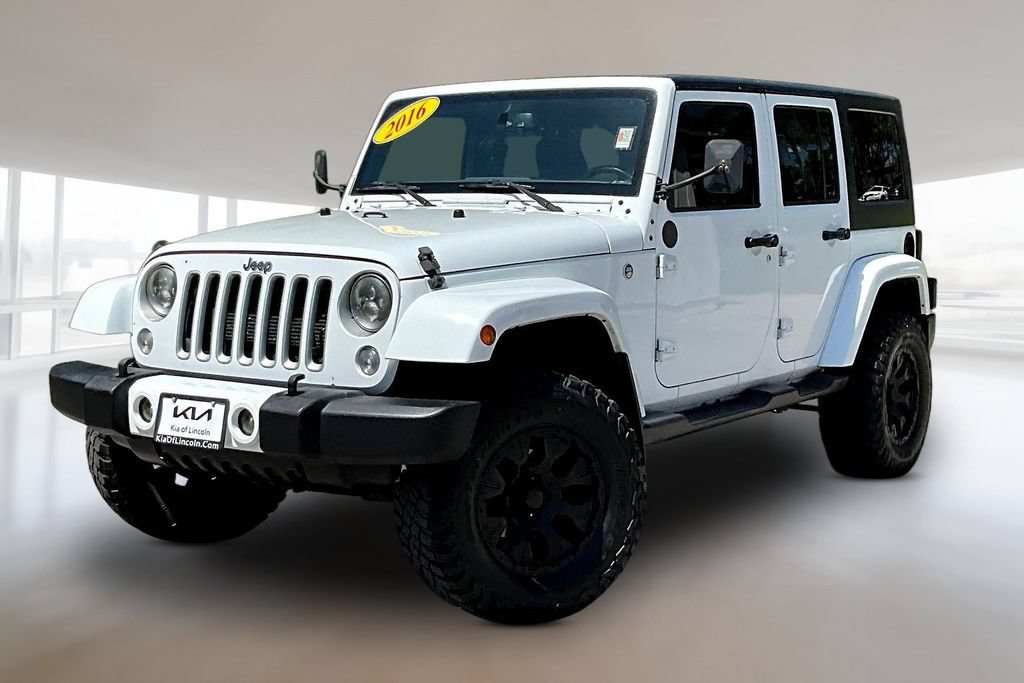 Used 2016 Jeep Wrangler Unlimited Sahara AWD/4WD image 1