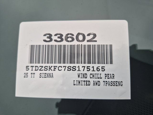 Certified 2025 Toyota Sienna Limited AWD/4WD image 19