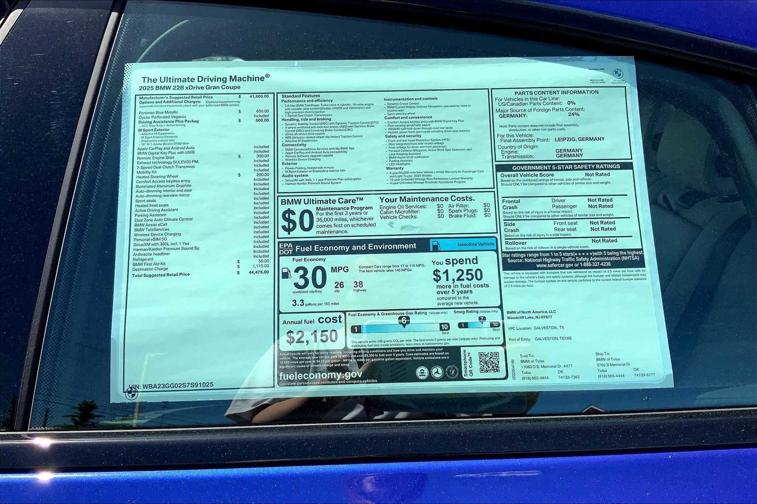 New 2025 BMW 228i xDrive image 19