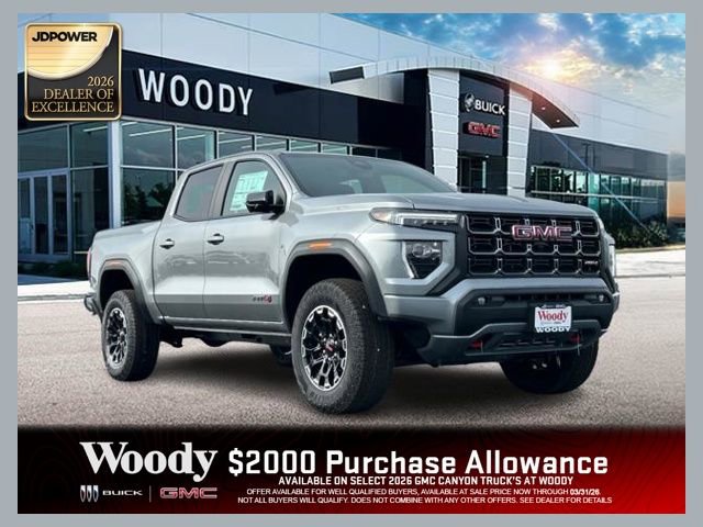 New 2026 GMC Canyon AT4 w/ Technology Plus Package