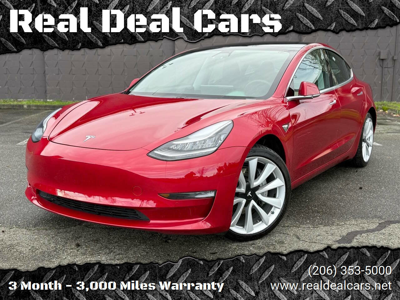 Used 2020 Tesla Model 3 Long Range image 1