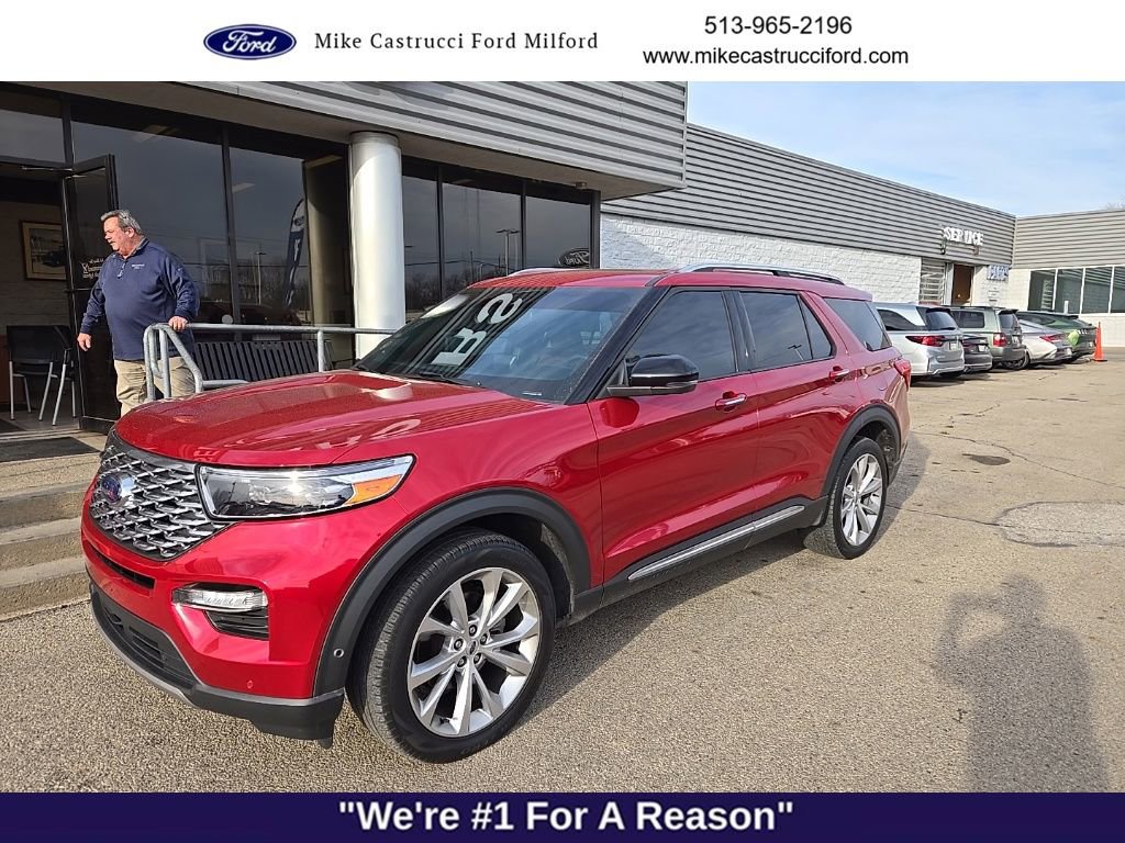 Certified 2022 Ford Explorer Platinum w/ Equipment Group 601A image 1