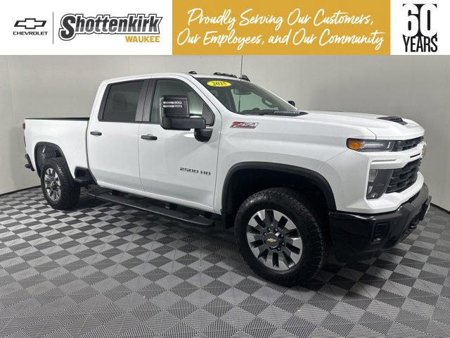 Used 2025 Chevrolet Silverado 2500 Custom w/ Custom Value Package