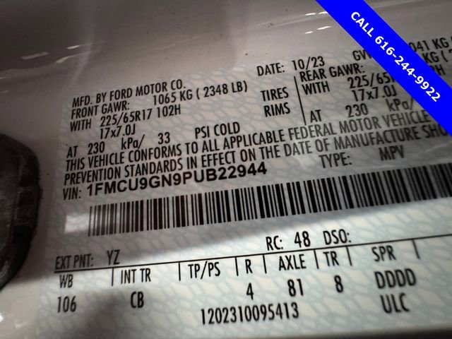 Used 2023 Ford Escape Active w/ Tech Pack #2 image 27