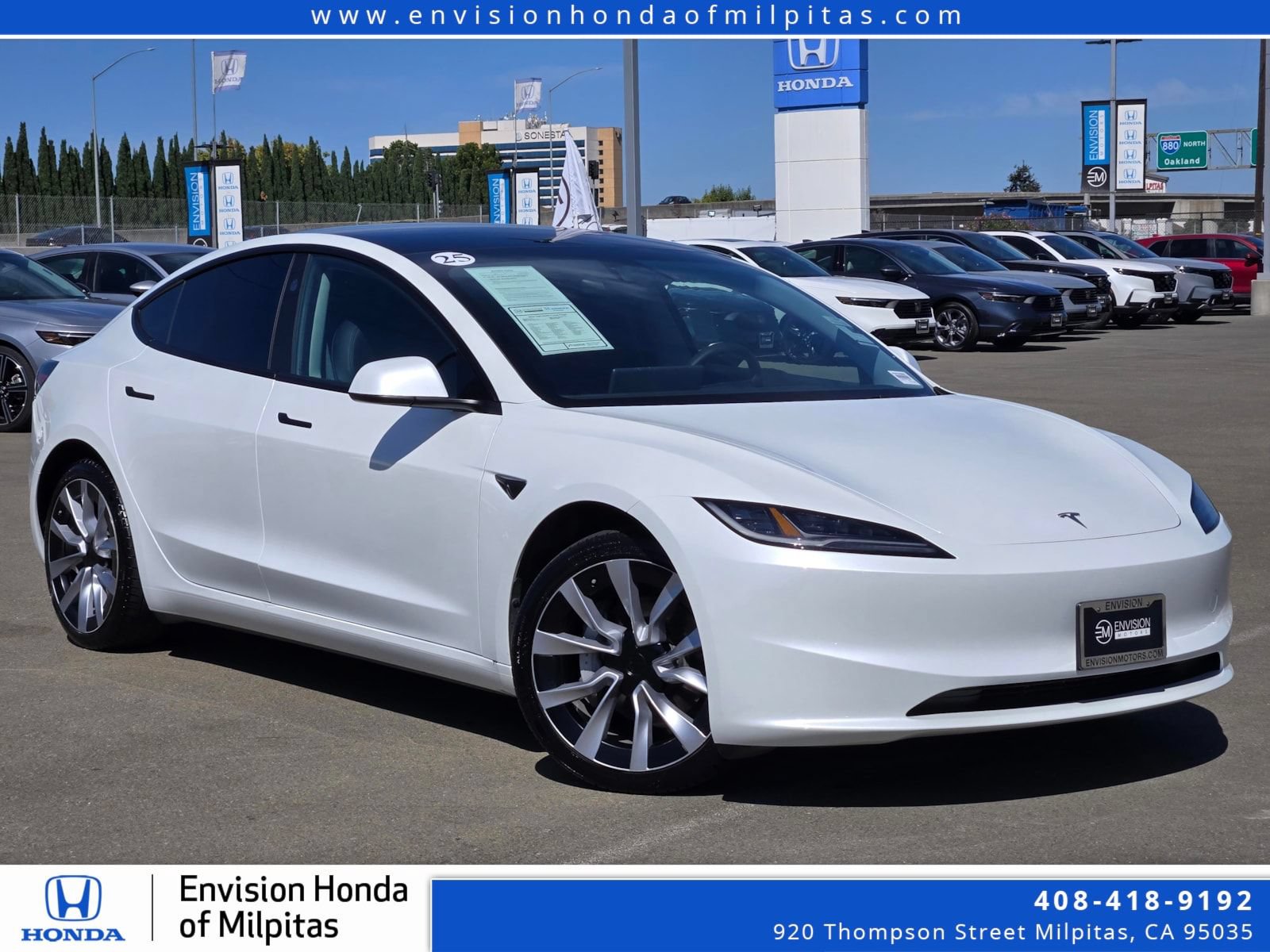 Used 2025 Tesla Model 3 Long Range RWD image 1