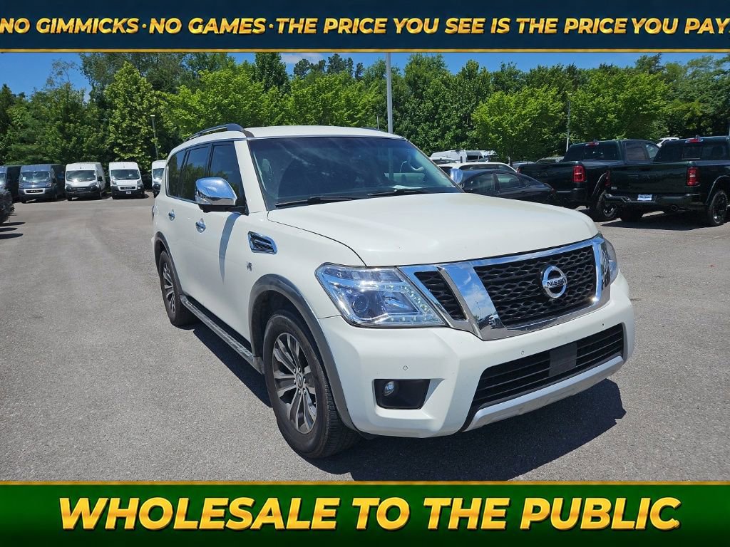 Used 2017 Nissan Armada SL w/ Interior Lighting Package AWD/4WD image 1