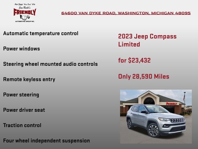Used 2023 Jeep Compass Limited image 10