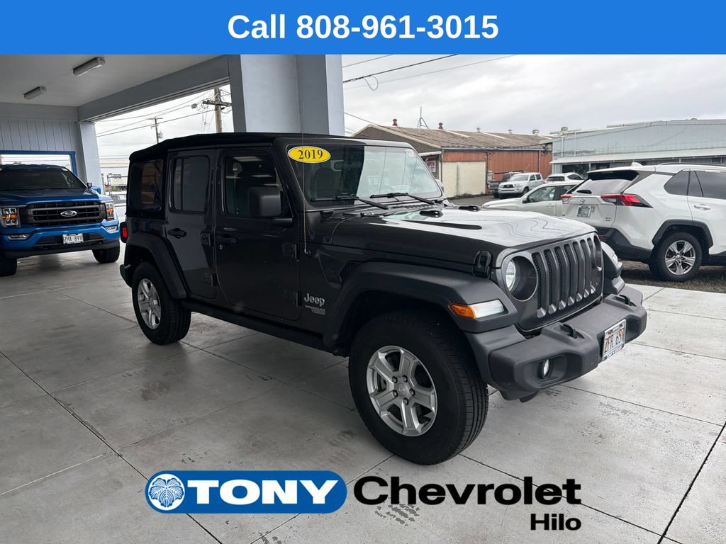Used 2019 Jeep Wrangler Unlimited Sport S AWD/4WD image 7